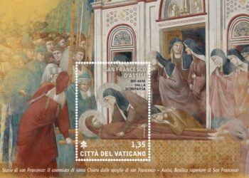 Emisión filatélica especial por los 800 años de la muerte de San Francisco